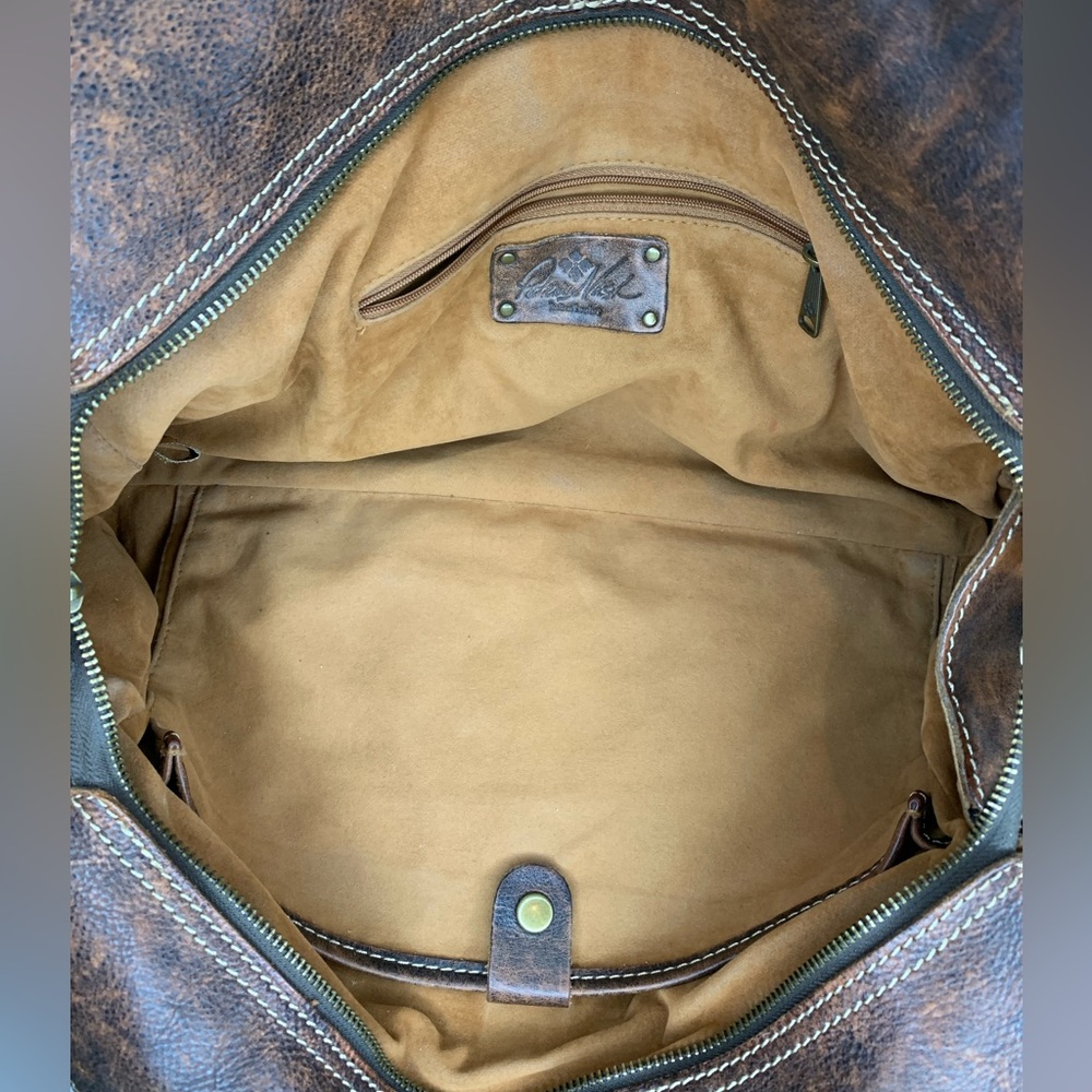 Patricia Nash Distressed Ergo Satchel - Picture 12 of 14